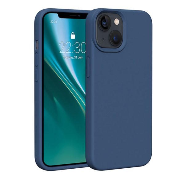 Etteri Silicone tok iPhone 14 - sötétkék