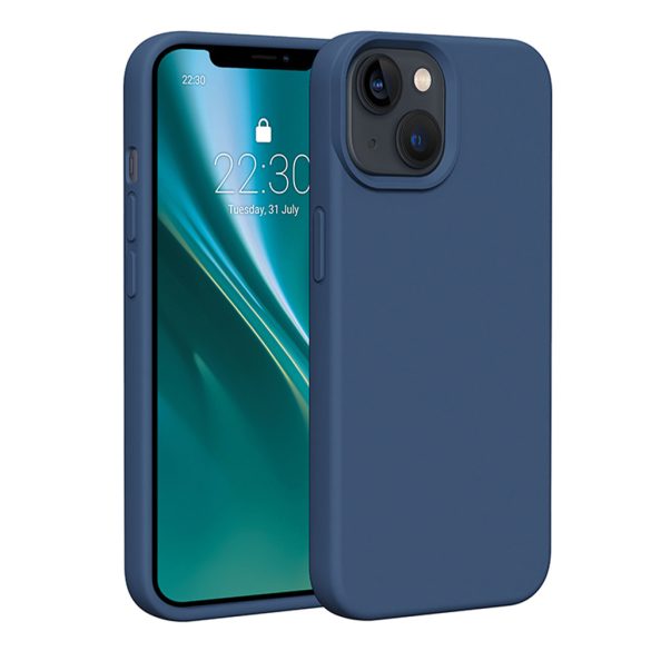 Etteri Silicone tok iPhone 13 - sötétkék