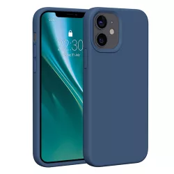 Etteri Silicone tok iPhone 12/12 Pro - sötétkék