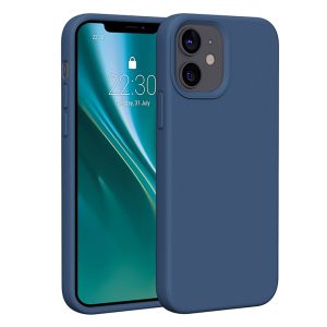 Etteri Silicone tok iPhone 12/12 Pro - sötétkék