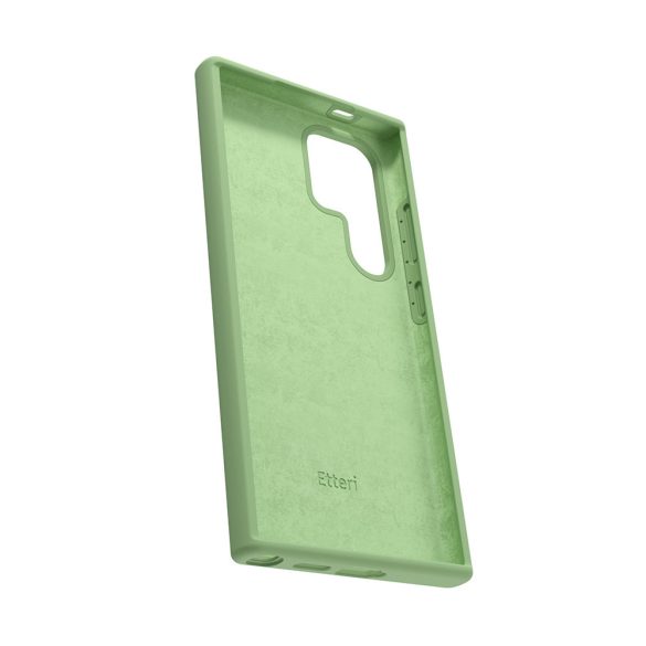 Etteri Silicone tok Samsung Galaxy S24 Ultra - világoszöld