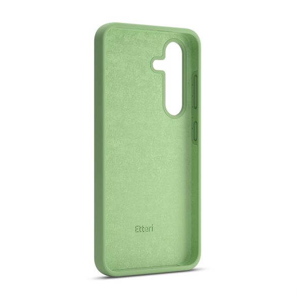 Etteri Silicone tok Samsung Galaxy S24 Plus - világoszöld
