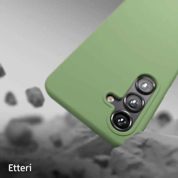 Etteri Silicone tok Samsung Galaxy S24 Plus - világoszöld