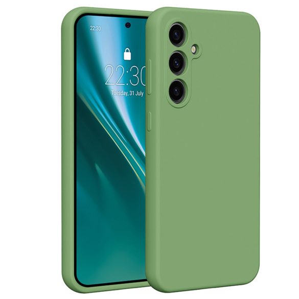 Etteri Silicone tok Samsung Galaxy S23 FE - világoszöld