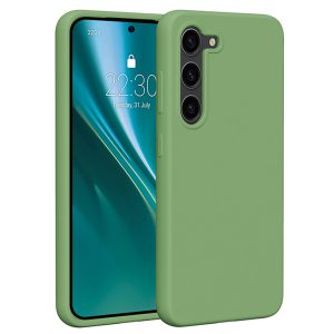 Etteri Silicone tok Samsung Galaxy S23 - világoszöld