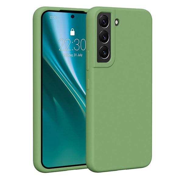 Etteri Silicone tok Samsung Galaxy S22 - világoszöld