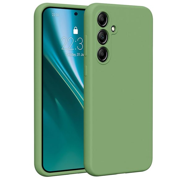 Etteri Silicone tok Samsung Galaxy A55 5G - világoszöld