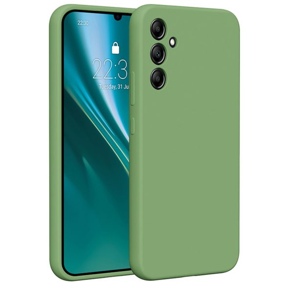 Etteri Silicone tok Samsung Galaxy A34 5G - világoszöld