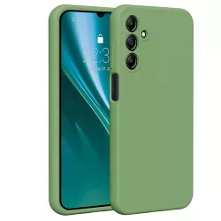 Etteri Silicone tok Samsung Galaxy A15 4G/5G - világoszöld