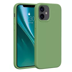 Etteri Silicone tok iPhone 12/12 Pro - világoszöld