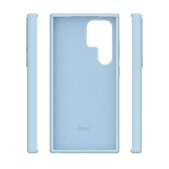 Etteri Silicone tok Samsung Galaxy S24 Ultra - világoskék