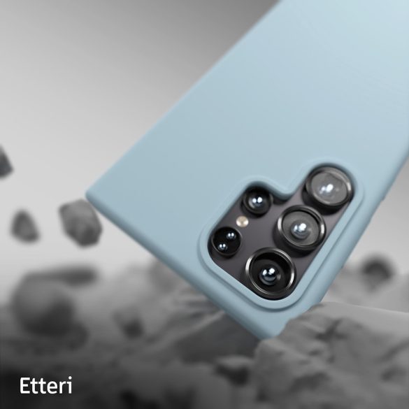 Etteri Silicone tok Samsung Galaxy S24 Ultra - világoskék