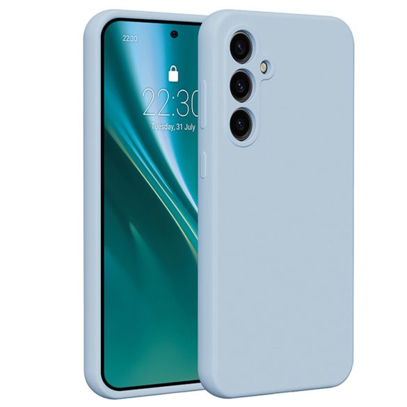Etteri Silicone tok Samsung Galaxy S23 FE - világoskék