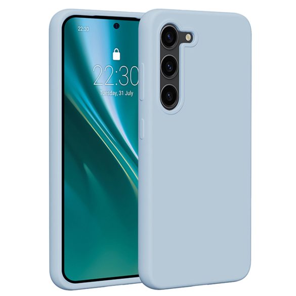 Etteri Silicone tok Samsung Galaxy S23 - világoskék