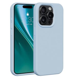 Etteri Silicone tok iPhone 15 Pro - világoskék