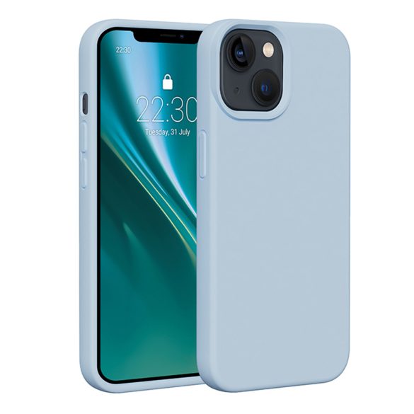 Etteri Silicone tok iPhone 14 - világoskék