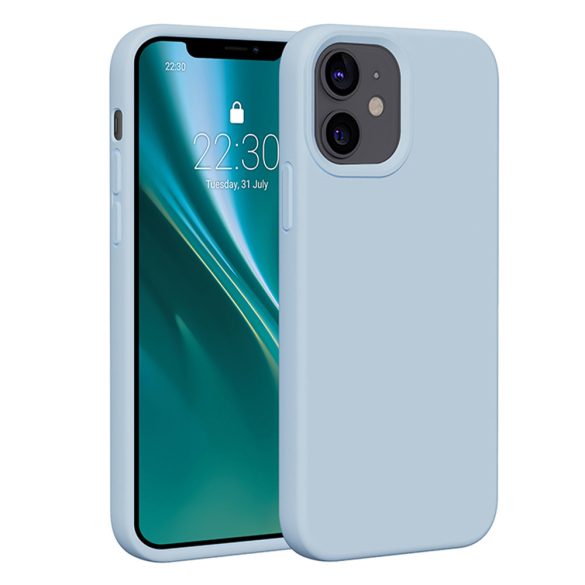 Etteri Silicone tok iPhone 12/12 Pro - világoskék