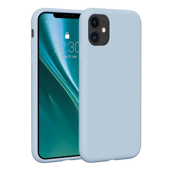 Etteri Silicone tok iPhone 11 - világoskék