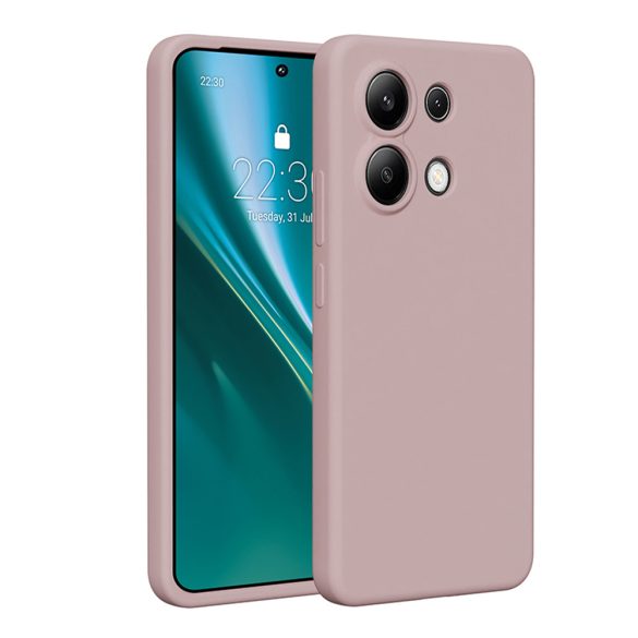 Etteri Silicone tok Xiaomi Redmi Note 13 4G - halvány rózsaszín