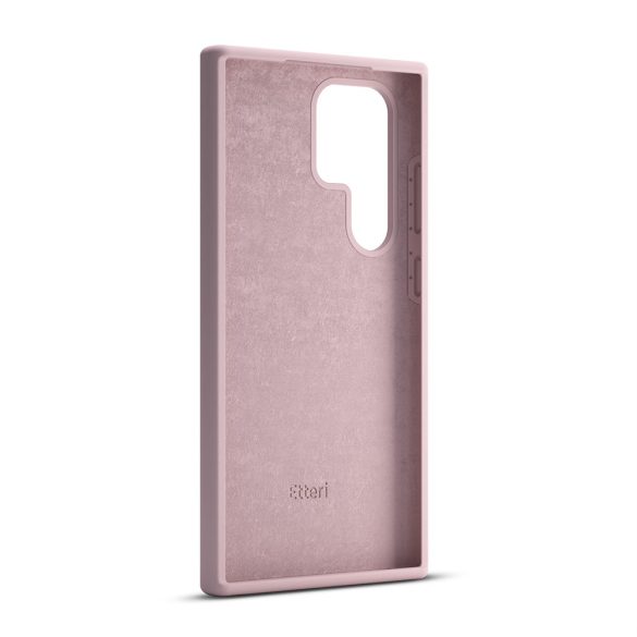 Etteri Silicone tok Samsung Galaxy S24 Ultra - halvány rózsaszín