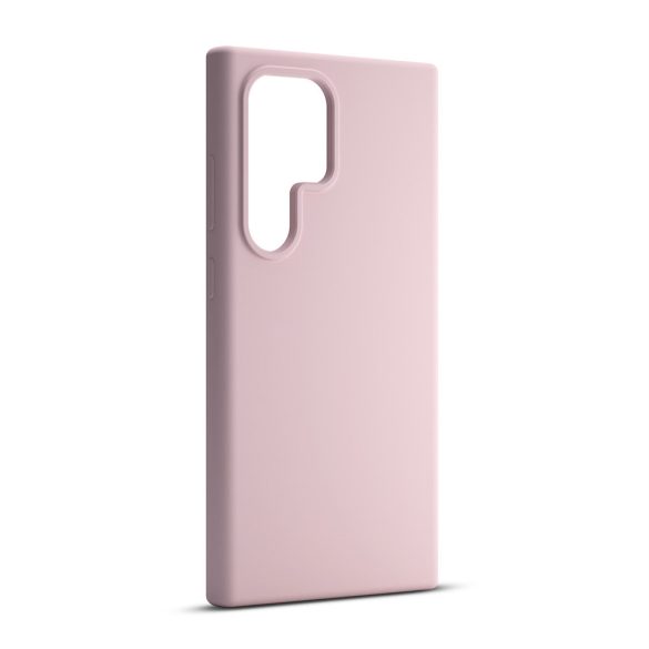 Etteri Silicone tok Samsung Galaxy S24 Ultra - halvány rózsaszín