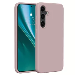   Etteri Silicone tok Samsung Galaxy S24 Plus - halvány rózsaszín