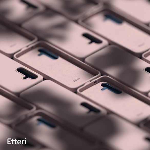 Etteri Silicone tok Samsung Galaxy S24 - halvány rózsaszín