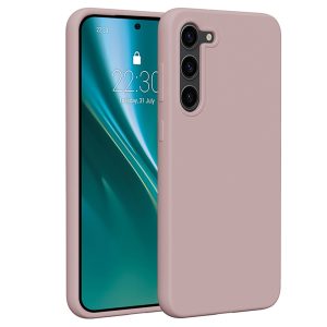 Etteri Silicone tok Samsung Galaxy S23 Plus - halvány rózsaszín