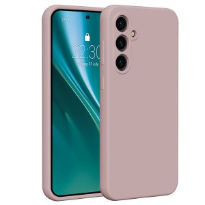 Etteri Silicone tok Samsung Galaxy S23 FE - halvány rózsaszín