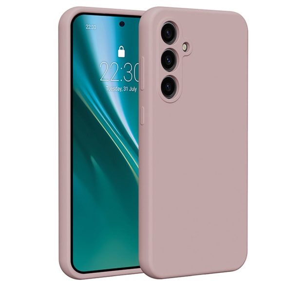 Etteri Silicone tok Samsung Galaxy S23 FE - halvány rózsaszín