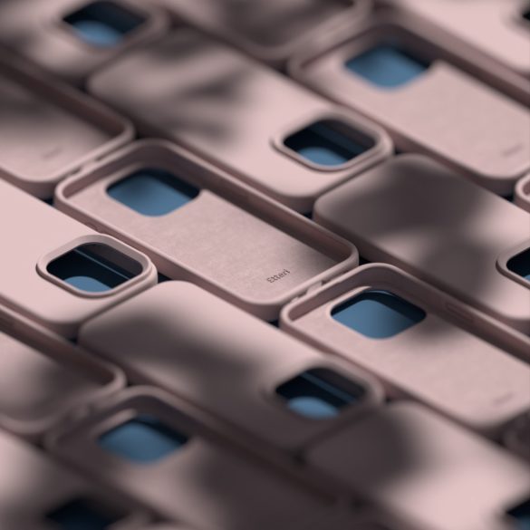 Etteri Silicone tok Samsung Galaxy S22 - halvány rózsaszín