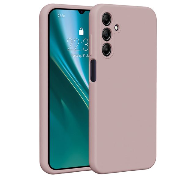 Etteri Silicone tok Samsung Galaxy A15 4G/5G - halvány rózsaszín