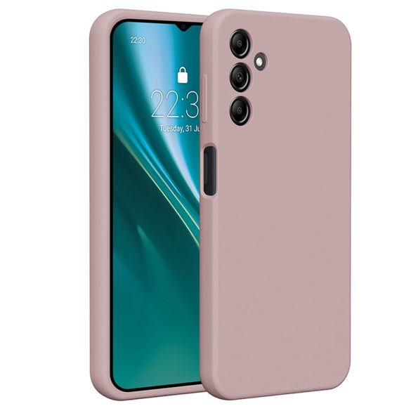 Etteri Silicone tok Samsung Galaxy A14 4G/5G - halvány rózsaszín