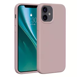 Etteri Silicone tok iPhone 12/12 Pro - halvány rózsaszín