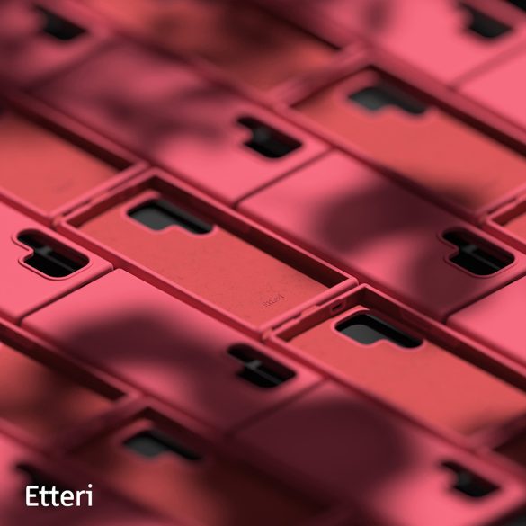 Etteri Silicone tok Samsung Galaxy S24 Ultra - málnapiros