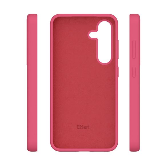 Etteri Silicone tok Samsung Galaxy S24 Plus - málnapiros