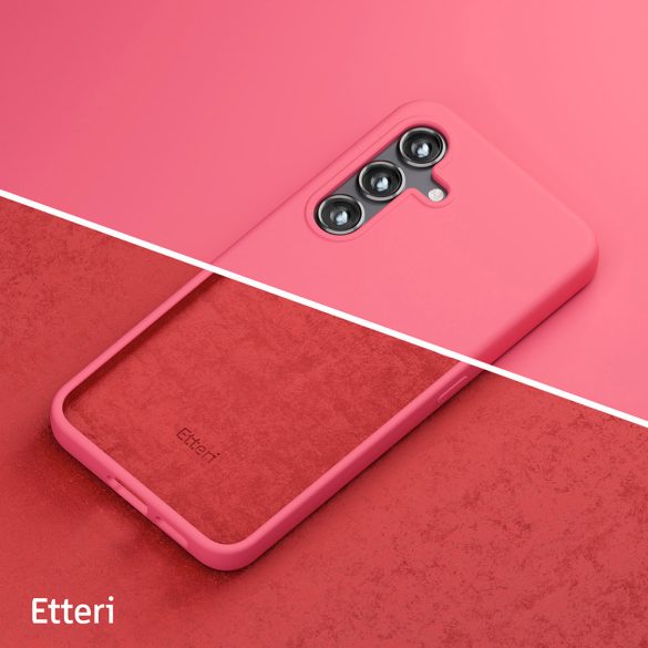 Etteri Silicone tok Samsung Galaxy S24 Plus - málnapiros