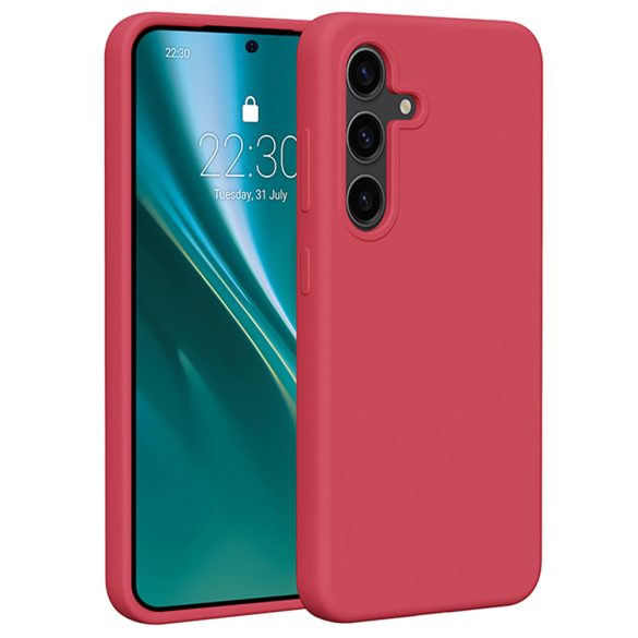 Etteri Silicone tok Samsung Galaxy S24 - málnapiros
