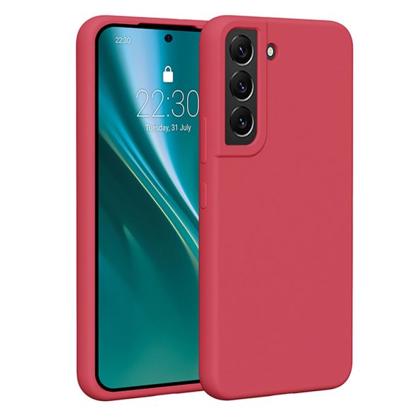 Etteri Silicone tok Samsung Galaxy S22 - málnapiros