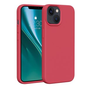 Etteri Silicone tok iPhone 13 - málnapiros