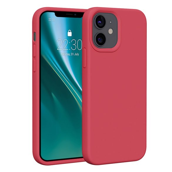 Etteri Silicone tok iPhone 12/12 Pro - málnapiros