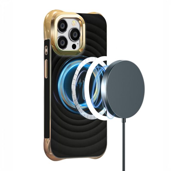 Circle Glam MagSafe-kompatibilis tok iPhone 14 Pro - fekete