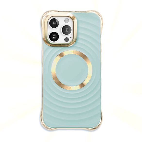 Circle Glam MagSafe-kompatibilis tok iPhone 14 Pro - mentazöld