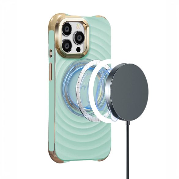 Circle Glam MagSafe-kompatibilis tok iPhone 14 Pro - mentazöld