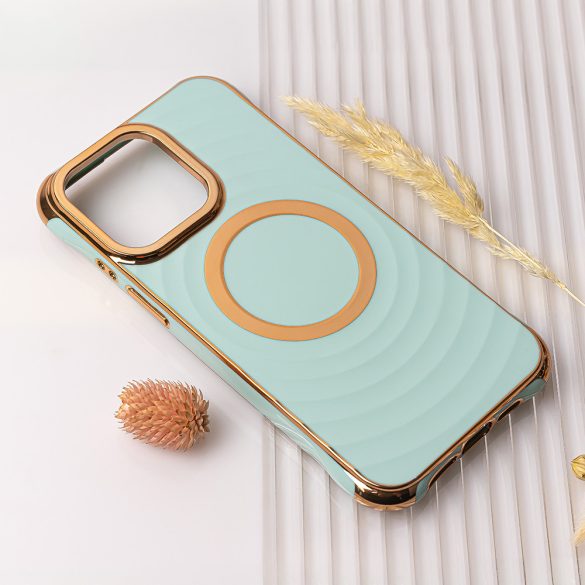Circle Glam MagSafe-kompatibilis tok iPhone 14 Pro - mentazöld