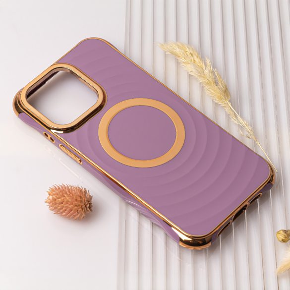 Circle Glam MagSafe-kompatibilis tok iPhone 14 Pro - lila