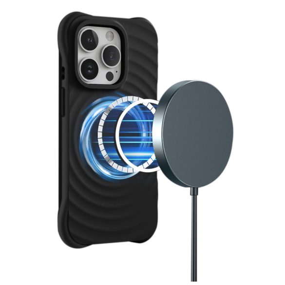 Circle MagSafe-kompatibilis tok Samsung Galaxy S24 Plus - fekete