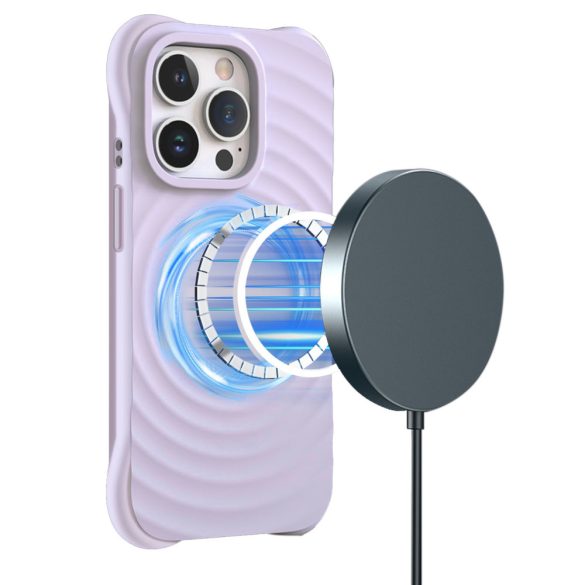 Circle MagSafe-kompatibilis tok iPhone 14 Pro - világos lila