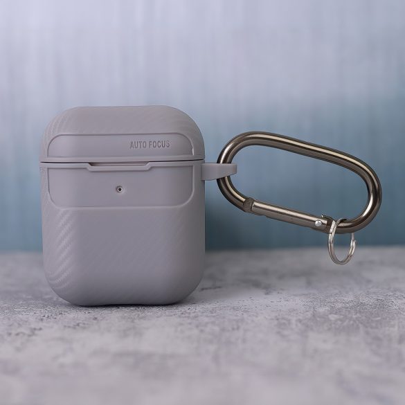 Carbon tok AirPods 1/2 - szürke