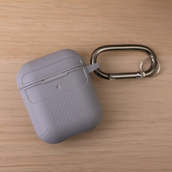 Carbon tok AirPods 1/2 - szürke
